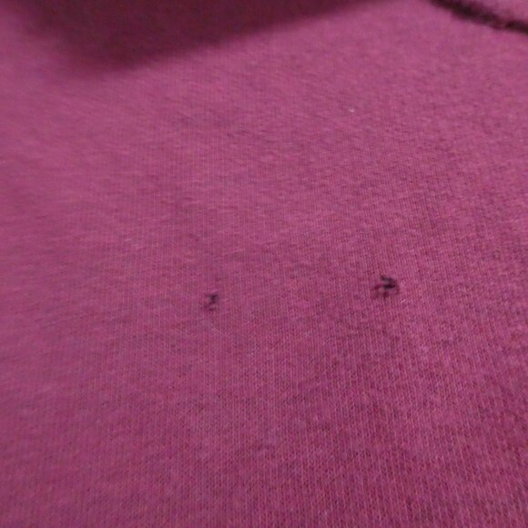 PENGUIN by MUNSINGWEAR | large | Burgundy Hooded Sweatshirt / Hoodie - Picture 15 of 16